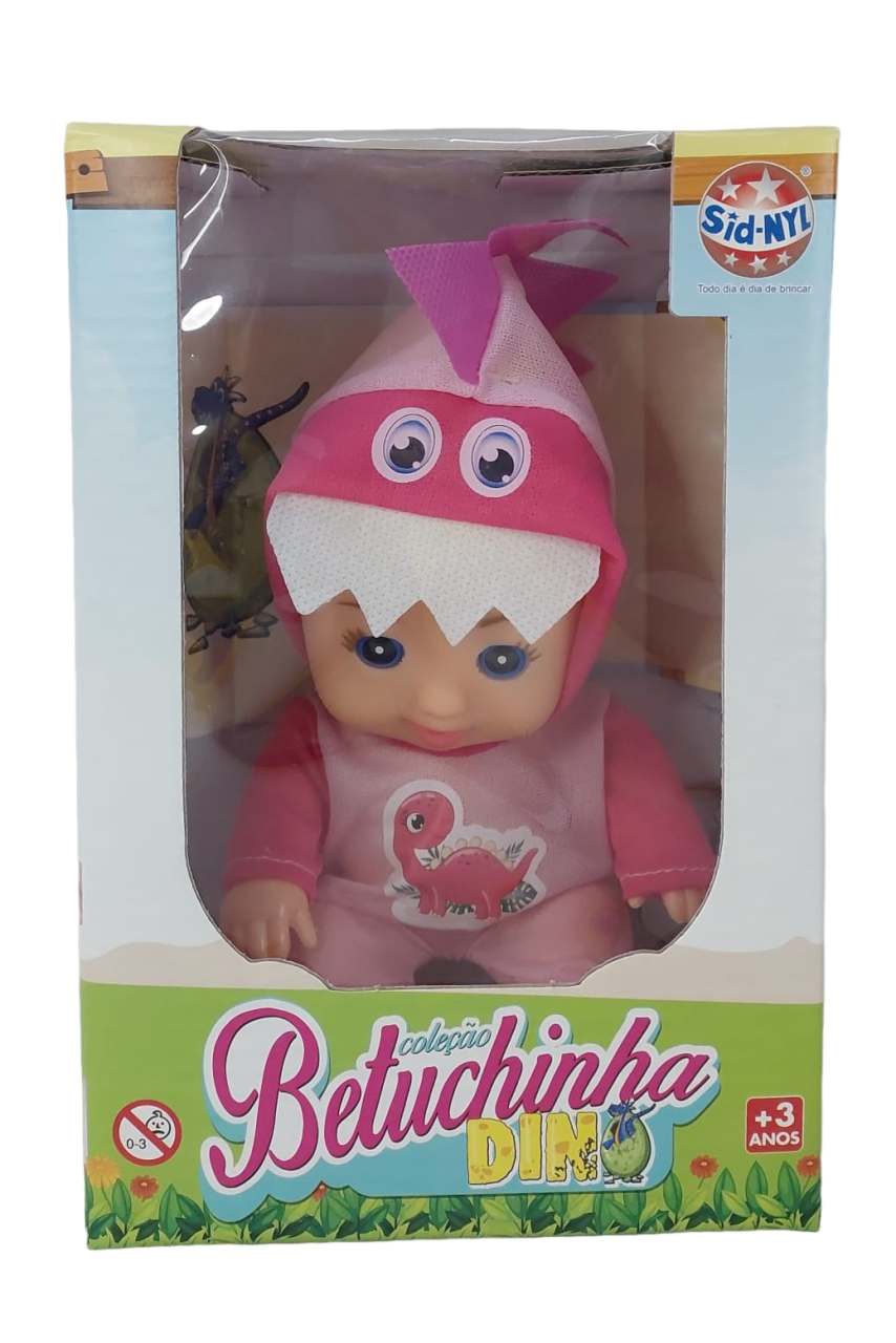 BONECA BETUCHINHA DINO